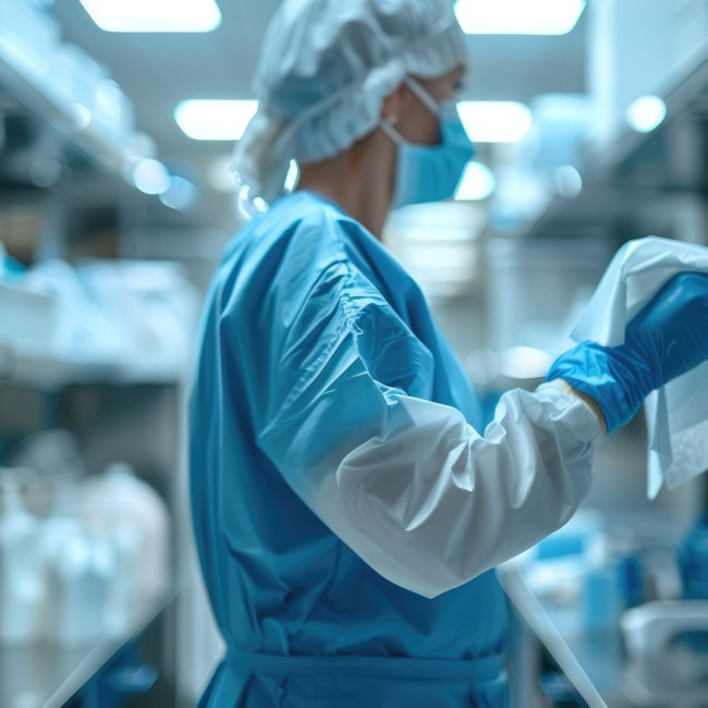 Nonwoven Materials for Healthcare Hygiene Wipes