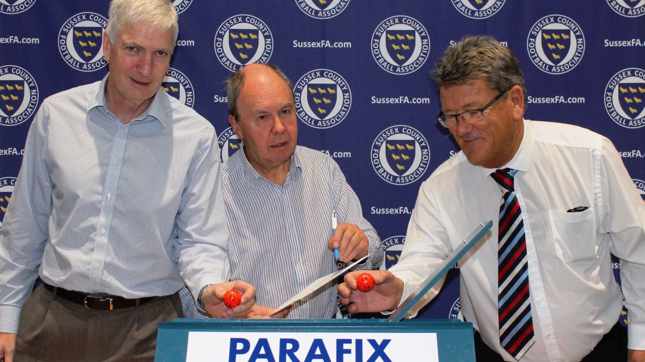 ADDEV Parafix Sussex Senior Challenge Cup 3rd Round Draw 2016