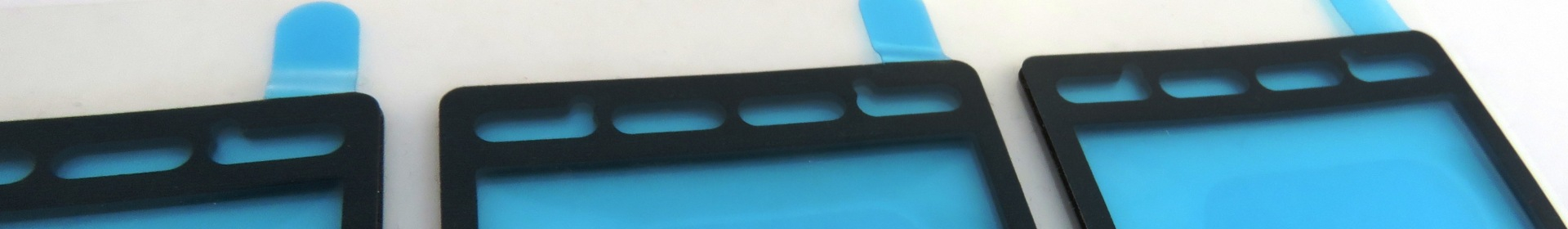 Handheld device LCD gasket