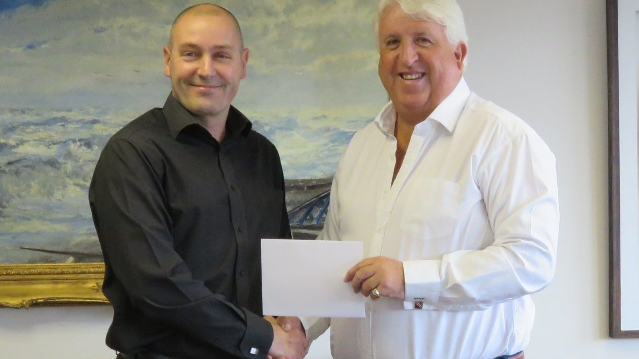 Celebrating Steve Barwick's 25 years service