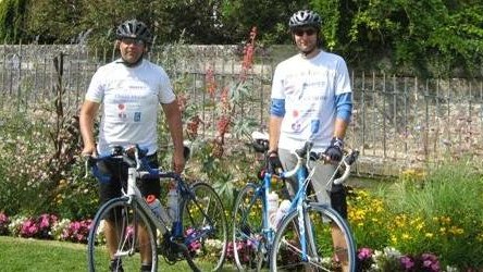 ADDEV Parafix staff in Brighton to Paris cycle challenge