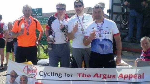ADDEV Parafix staff take on charity cycle challenge