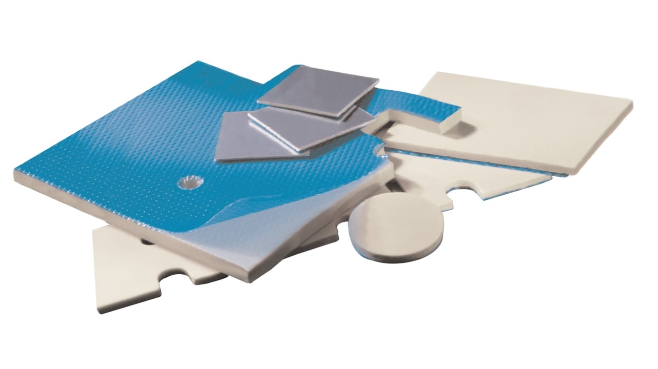 Thermally conductive gap pad