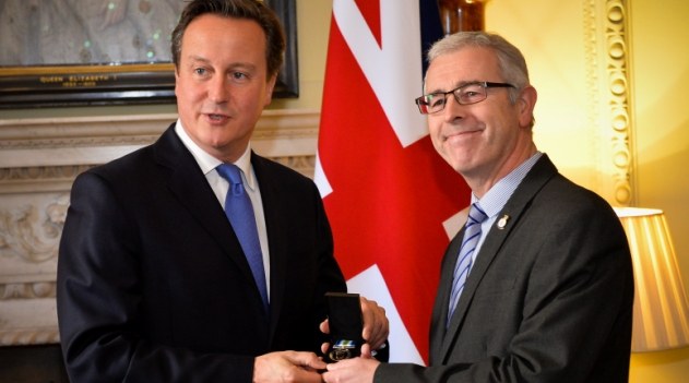 Recognised for services to the Royal Navy