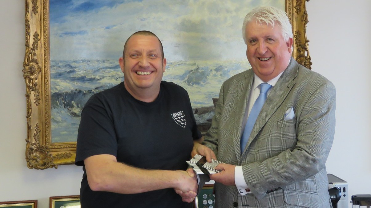 Celebrating Rickie Souter's 25 years service