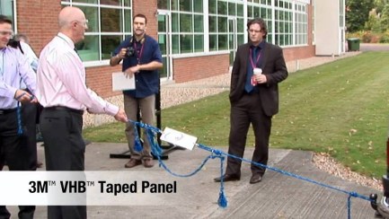 Proving the strength of 3M&trade; VHB&trade; tape