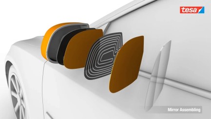 Die-cut tape solutions for automotive bonding applications
