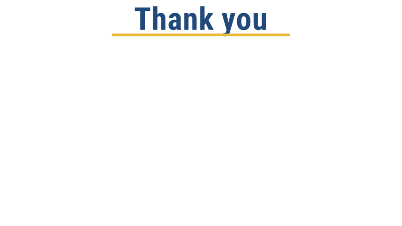 Thank You Ildiko
